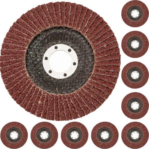 Lamelový kotúčový brúsny kotúč 125mm P60