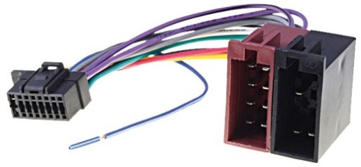 ISO konektorový adaptér pre rádio SONY DSX-A416BT DSX-A410BT DSX-A210UI DSX-A212