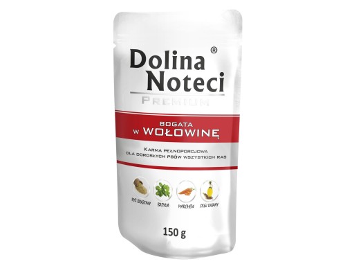 DOLINA NOTECI PREMIUM VRECKO HOVÄDZIE 150G