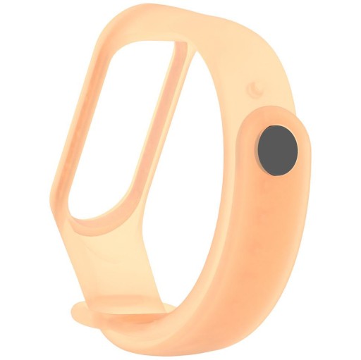 Náhradný remienok XIAOMI BAND 4 priehľadný ORANŽOVÝ