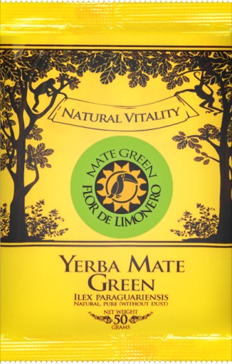 Yerba Mate Green Flor De Limonero 50g Plant Power