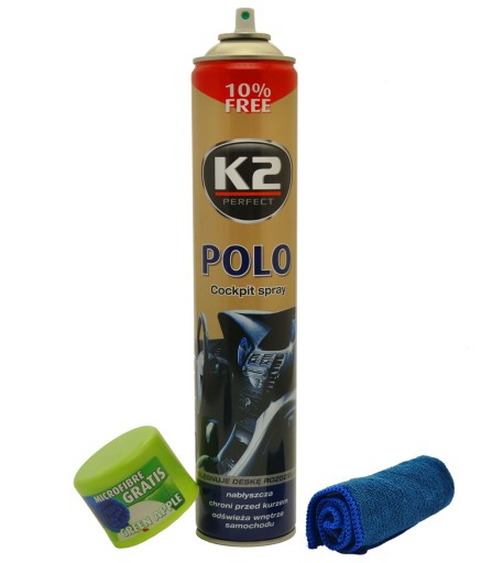 K2 Polo Cockpit GREEN APPLE 750ML PLAK do kokpitu