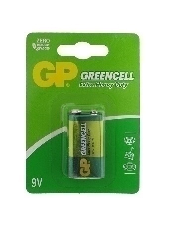 GP GREENCELL 6F22 9V zinkovo-chloridová batéria