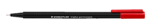 Kresliace pero Staedtler 1 ks 0,3 mm Červené