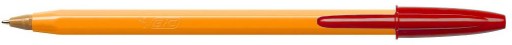 BIC Orange Red 0,8 mm guľôčkové pero 5 ks