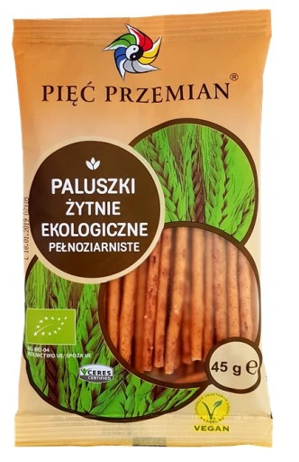 BIO CELOZRNNÉ VEGÁNSKE RAŽNÉ TYČINKY