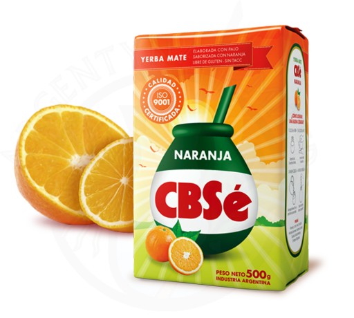 Yerba Mate Cbse Naranja Pomaranč 500g 0,5kg