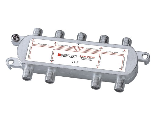 OPTICUM 8-WAY HQ 5 splitter - 2400 MHz 8-cestný