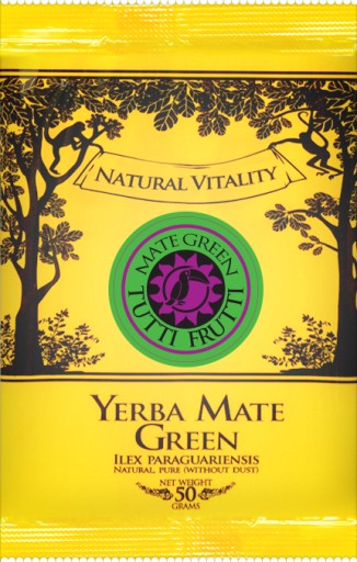 Yerba Mate Green Tutti Frutti - 50 g Fruit Power