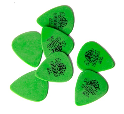 Trsátko na gitaru Dunlop Tortex 0,88 Odolné a pohodlné