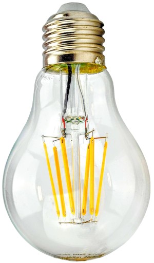 A60 LED žiarovka 7W 3000K 806lm EDISON spider LOFT