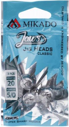 MIKADO JAWS CLASSIC JIG HLAVA 7g č.5/0