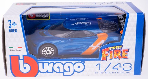 Porsche 911 Carrera 4 1:43 model Bburago 18-30084