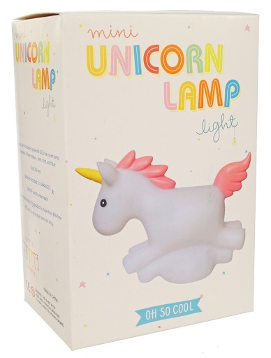JEDNOROŽEC NOČNÁ LAMPA JEDNOROŽEC 17CM E0752 EMAJ
