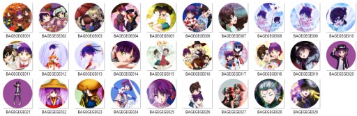 Manga Anime Gegege no Kitarou Pins VEĽKÝ VÝBER