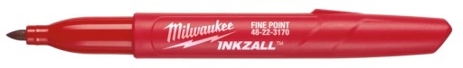 MILWAUKEE VODEODOLNÝ ZNAČOVAČ ČERVENÝ ZNAČKOVAČ 72 HODÍN BEZ viečka