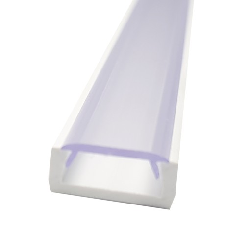 BIELY POVRCH PVC PROFIL pre LED 1m + LAMPA
