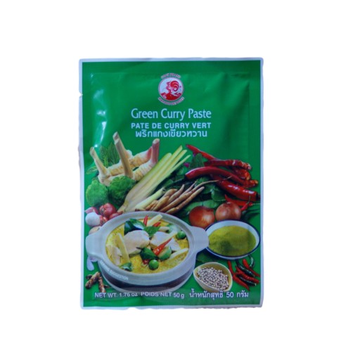 Kohútia pasta CURRY zelená 50g