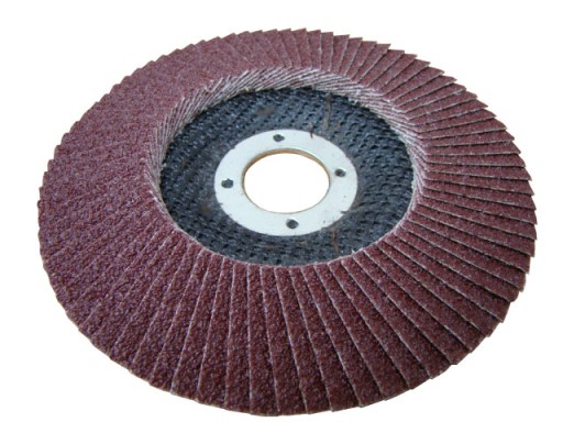 KLAPKOVÝ BRÚSNY KOTÚČ 125MM P80