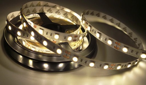 5050 300 LED pás 1 m, teplá biela studená EPISTAR