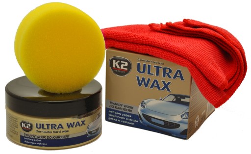 K2 ULTRA WAX Tvrdý vosk + aplikátor + MIKROVLÁKNO