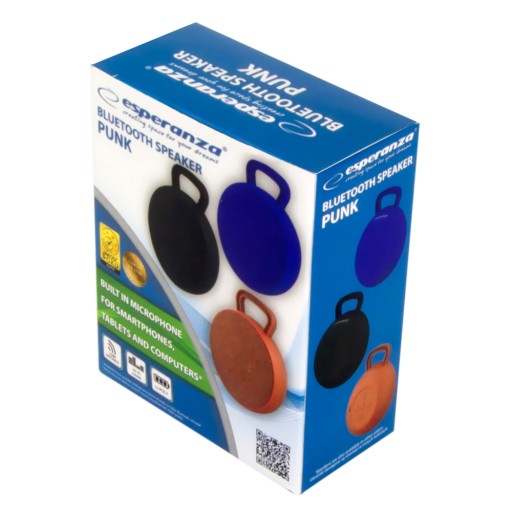 PRENOSNÝ BLUETOOTH FM REPRODUKTOR USB AUX ESPERANZA