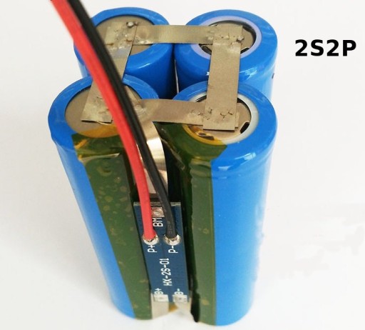 BMS PCM PCB modul Li-ion články 2S 7,4V 5A 18650