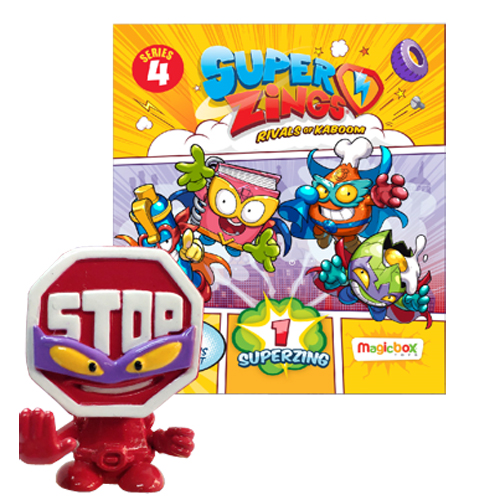 Super Zings Series 4 akčná figúrka s robotickým prekvapením