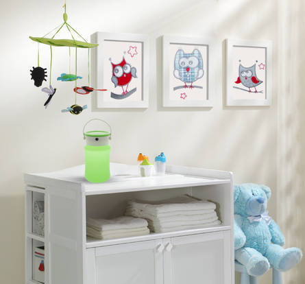 NOČNÁ LAMPA PRE DETI LED SVETLO 3 REŽIMY RÚČKA