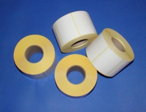 Termoetikety 58x43 mm 800 etikiet na kotúči