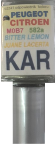 CITROEN PEUGEOT ELB BLEU SMALT PAINT TOUCH-UP ARA