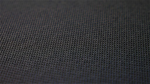 CODURA 600D ČIERNY POLYESTER VODEODOLNÝ