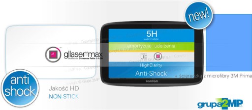 Anti-Shock 5H ochranná fólia Tom Tom GO 6250