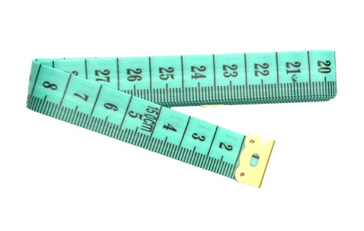 KRAJČÍRSKY METER CENTIMETER MIERY 150cm RÔZNE FARBY