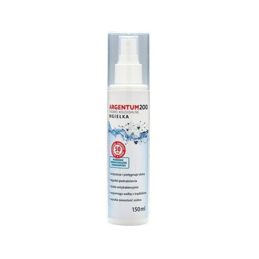 Tonikum Argentum200 50 ppm Koloidné striebro 150 ml