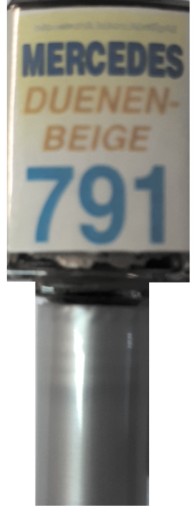 MERCEDES 183 MAGNETIT SCHWARZ FARBA TUCH-UP ARA