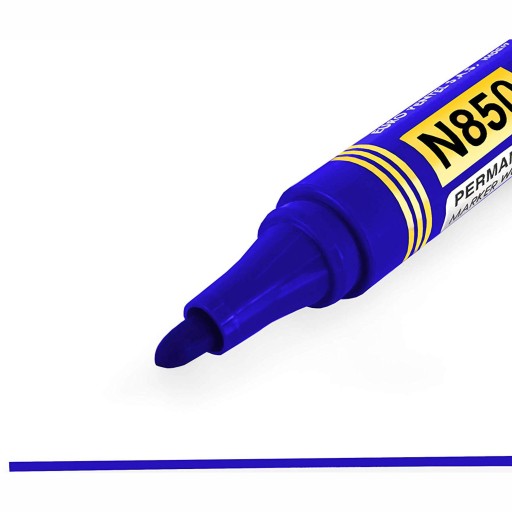 Permanentný okrúhly modrý fix PENTEL N850