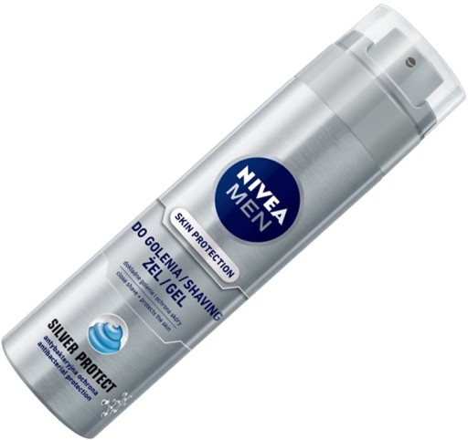 NIVEA MEN Silver Protect gél na holenie 200 ml