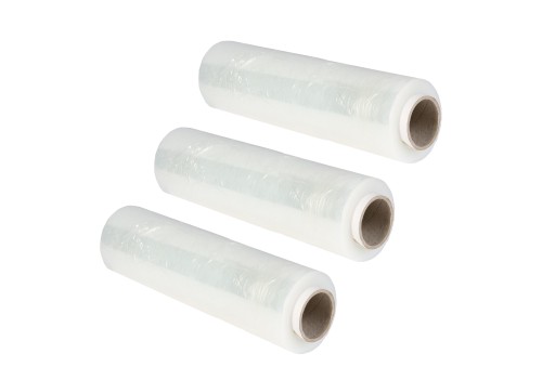 NAPÁJACIA FÓLIA 0,5 KG HRUBÁ TRANSPARENTNÁ POLOVINA REPKA 25 CM RÚRA 0,15 KG
