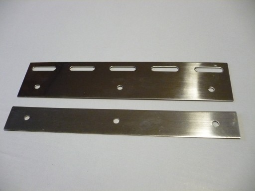 doska na pásové závesy 200mm inox