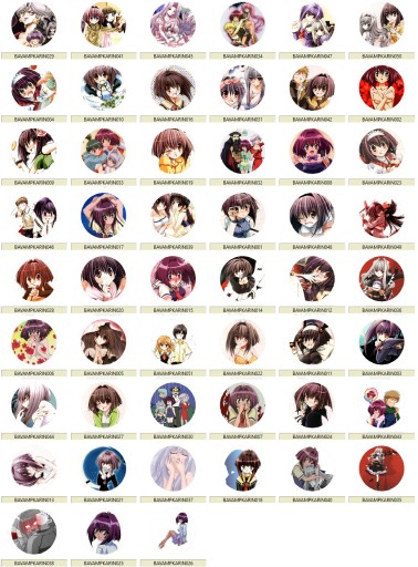 Manga Anime Vampire Karin Pins MNOHÉ DIZAJNY