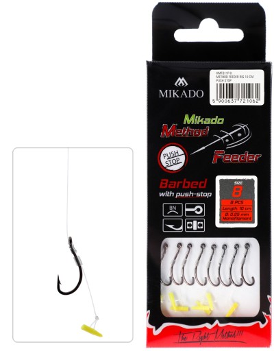 MIKADO PUSHSTOP HÁK PRE METODOVÝ PODÁVAČ 10