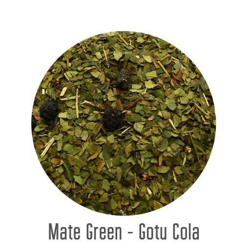 Yerba Mate Green Gotu Cola 50g Aronia Hibiskus