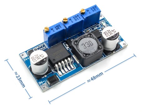 NAPÁJANIE - NABÍJAČKA LI-ION - konvertor LM2596S