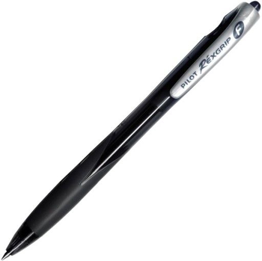 Automatické guľôčkové pero Rexgrip Pilot, čierne
