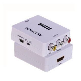 Adaptér prevodníka signálu HDMI na 3 x Cinch RCA AV 1080