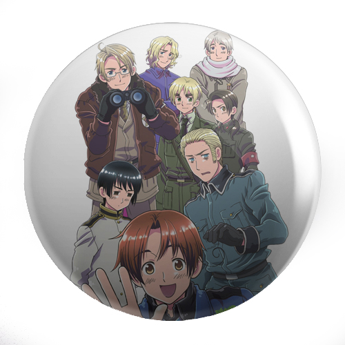 Anime Axis Powers Hetalia Pins VEĽKÝ VÝBER