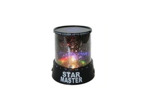 Projektorová lampa nočnej oblohy Star USB 230V