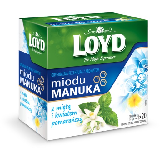 LOYD čaj Manuka medová mäta pomarančový kvet