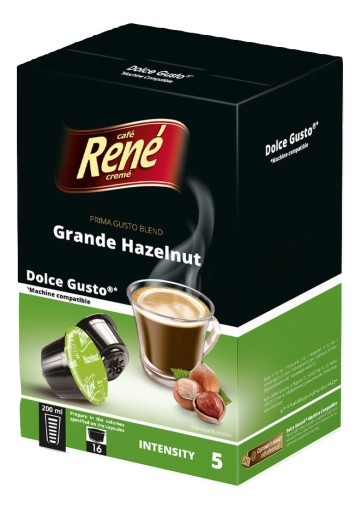 Dolce Gusto Rene Grande Hazelnut kapsuly